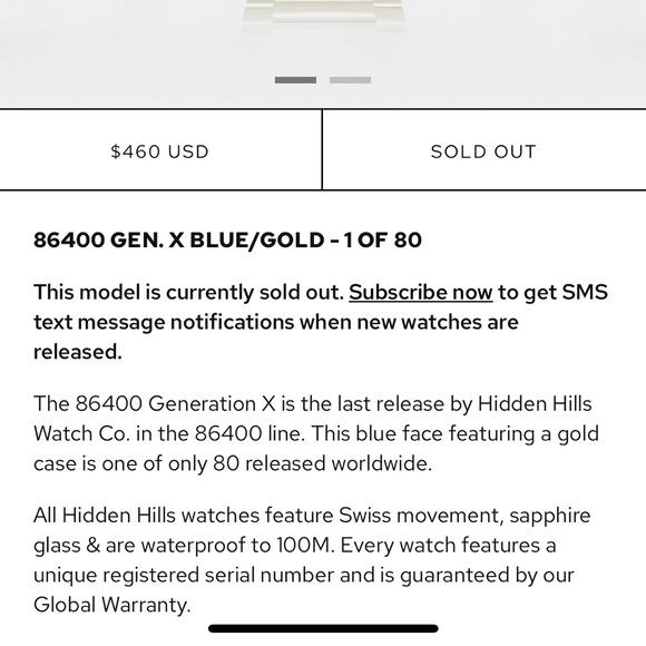 NWT Hidden Hills Watch - Picture 14 of 14